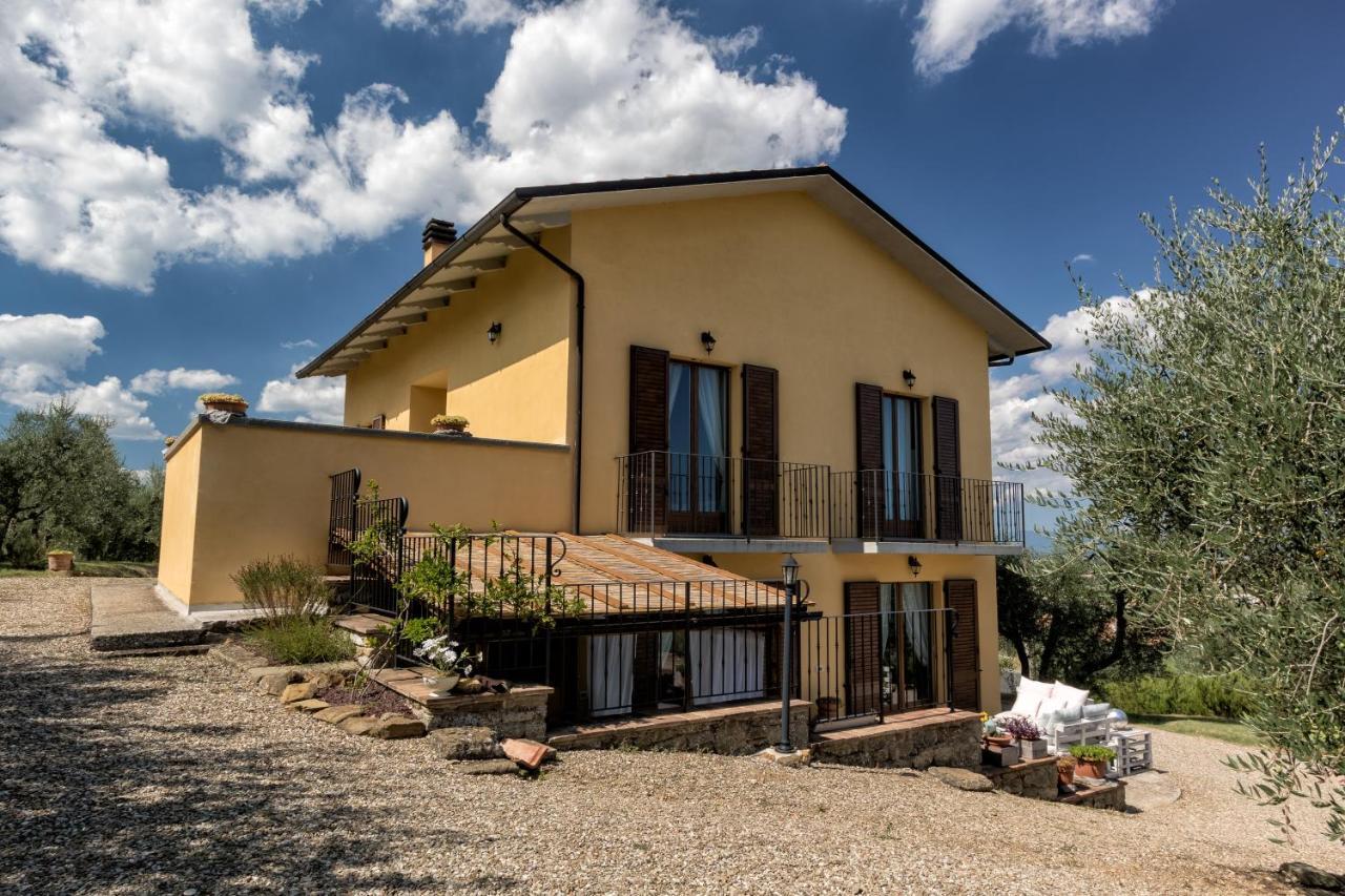 Casa Montalgallo Lucignano Eksteriør billede